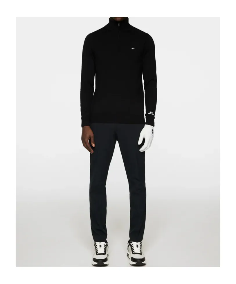 Half-Zip Fine-Knit Jumper