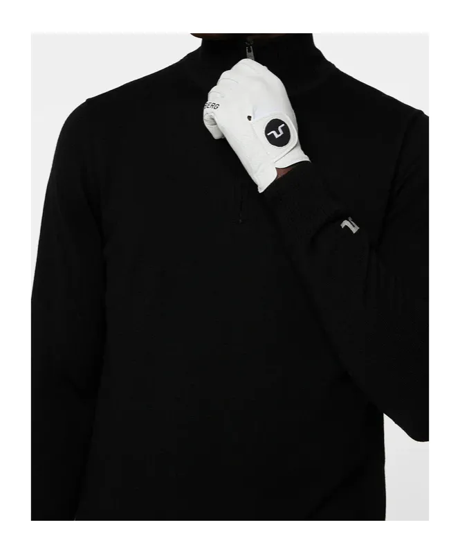 Half-Zip Fine-Knit Jumper