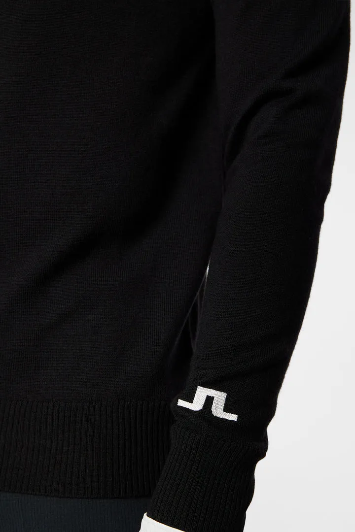 Half-Zip Fine-Knit Jumper