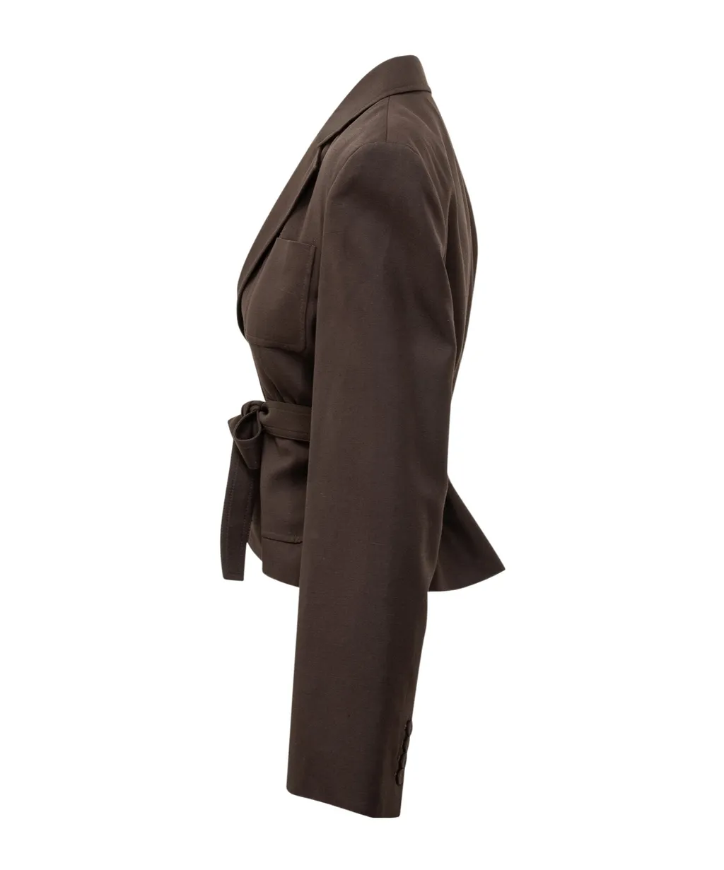 Belted Pocket Jacket