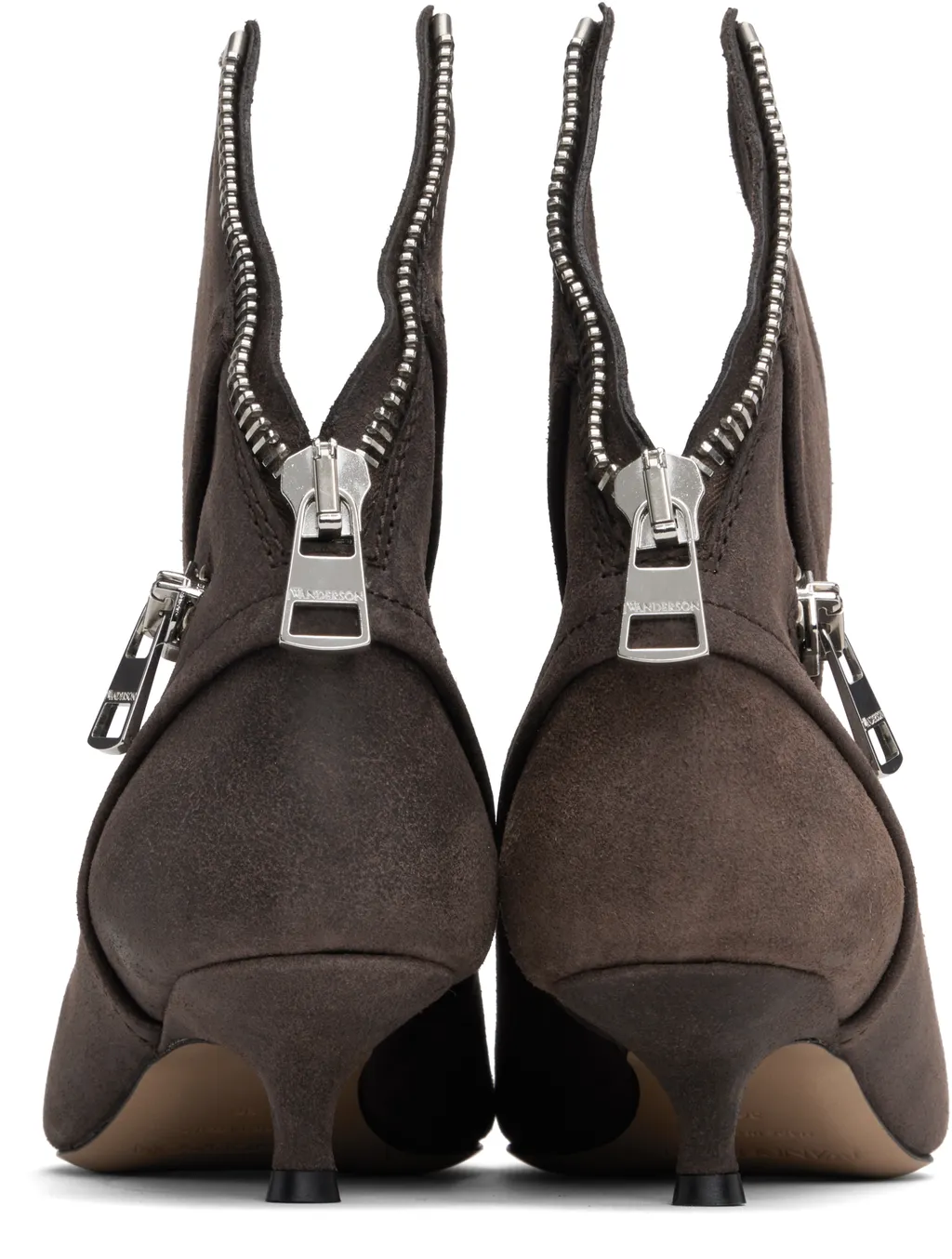 Biker Kitten Heel Ankle Boots