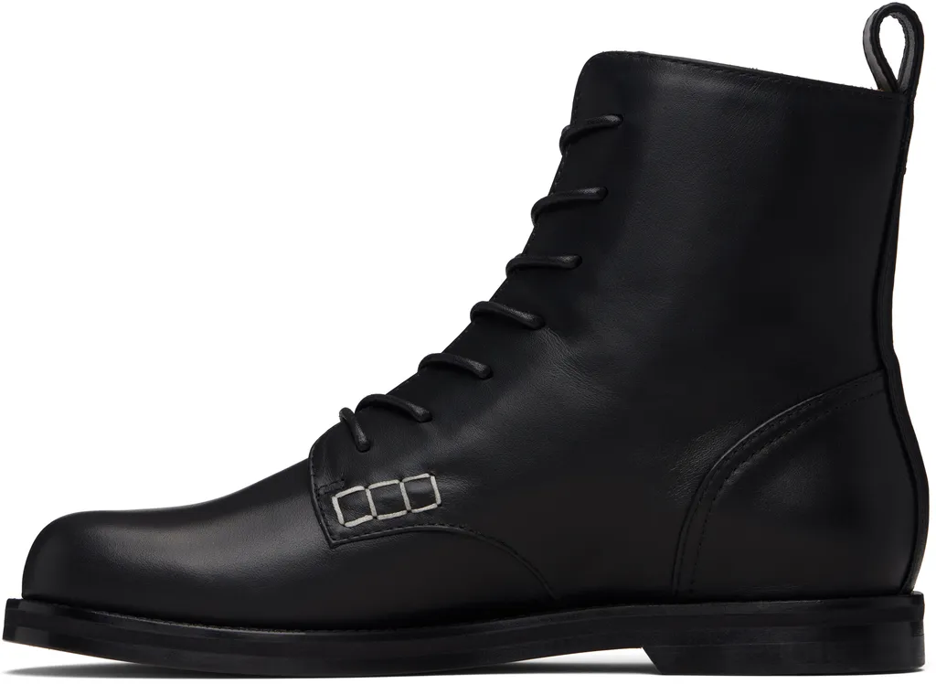 Lace-Up Ankle Boots