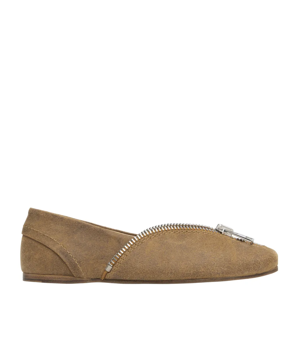 Biker Ballet Flats