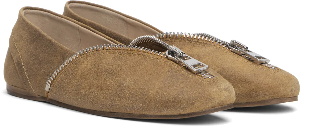 Biker Ballet Flats
