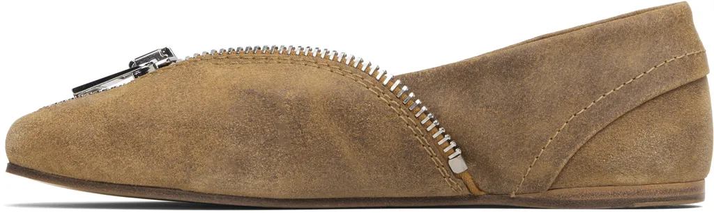 Biker Ballet Flats