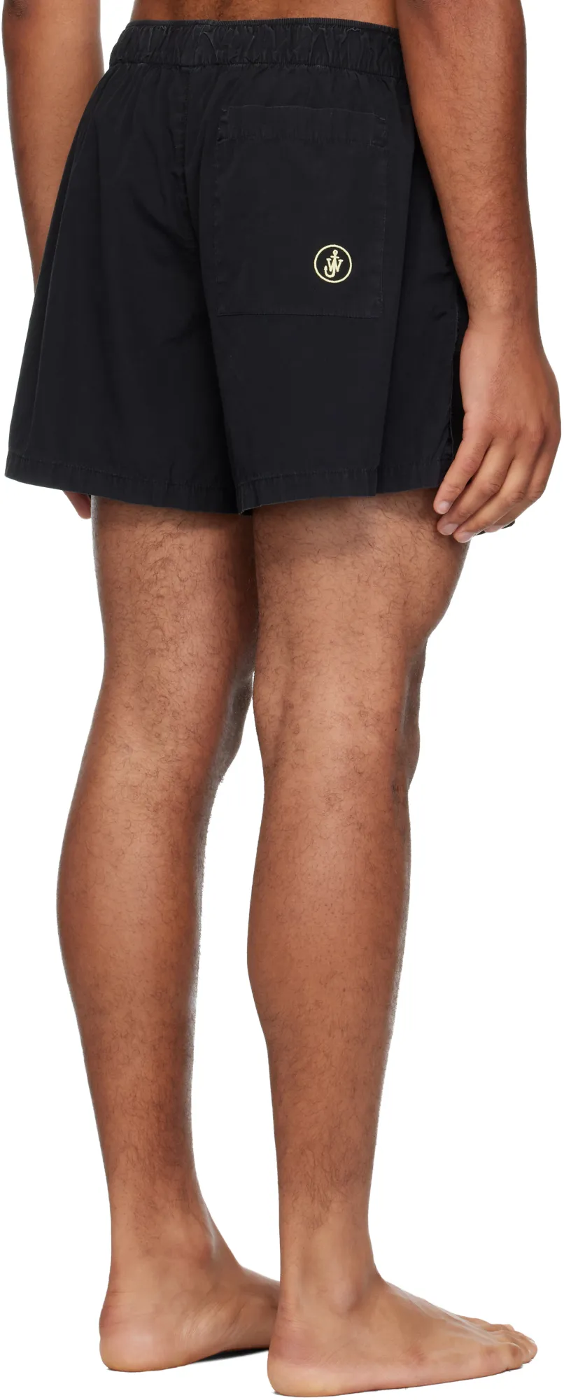 Anchor-Embroidered Shorts