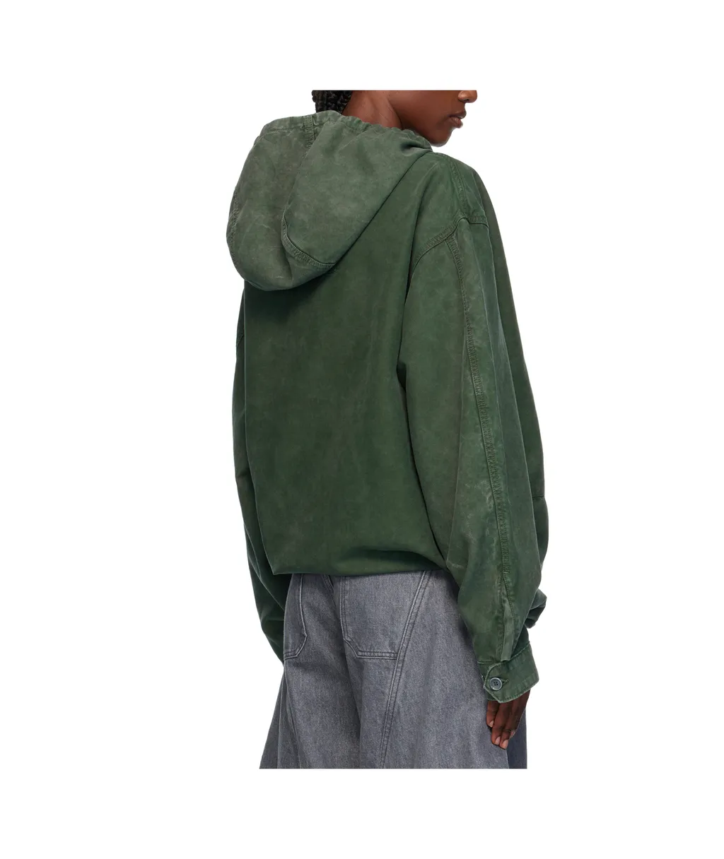 Cotton Twill Pullover Jacket