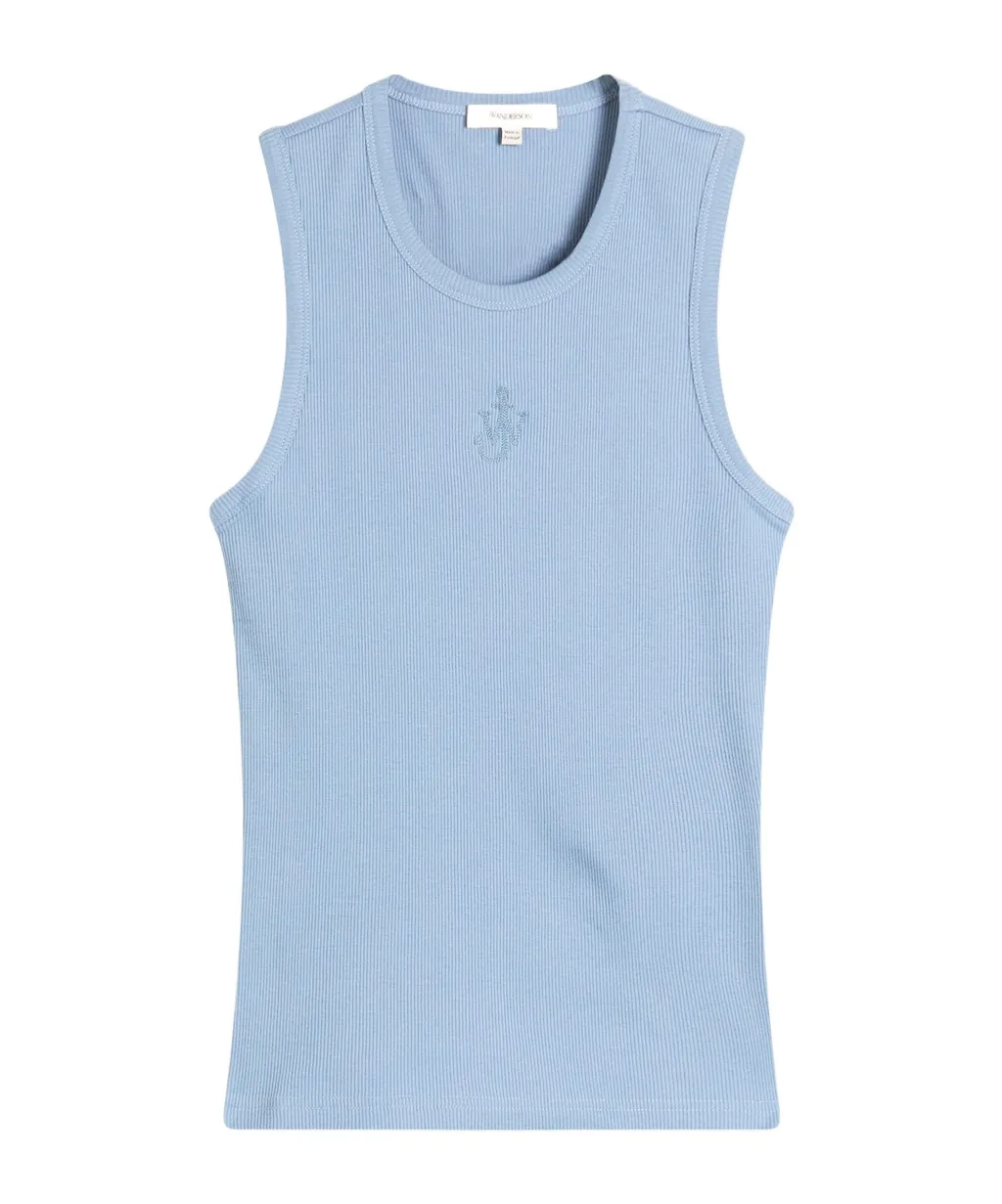 Logo-Embroidered Tank Top