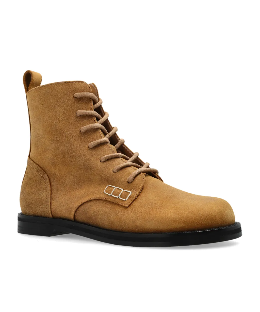 Lace-Up Ankle Boots