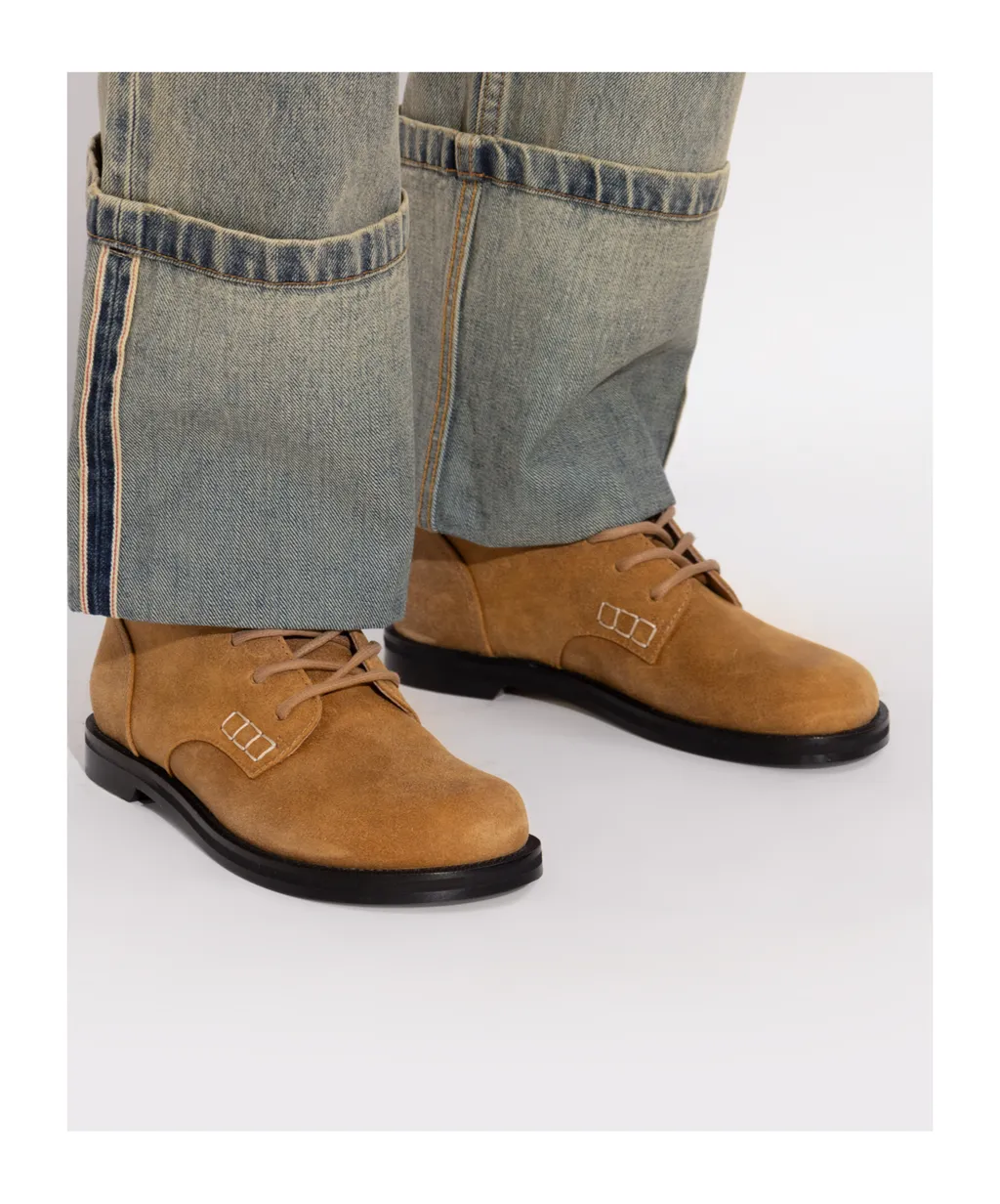 Lace-Up Ankle Boots