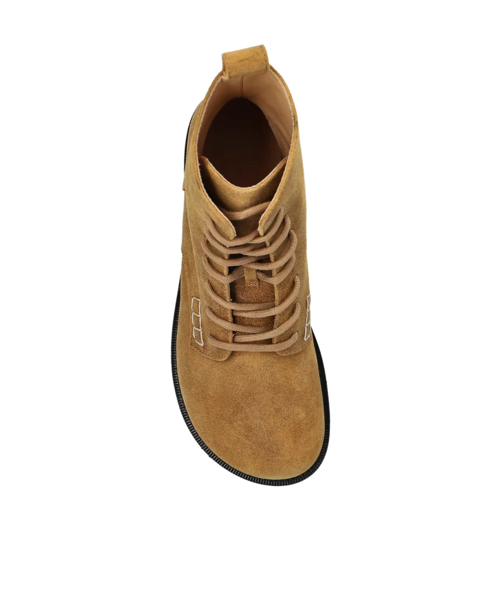Lace-Up Ankle Boots