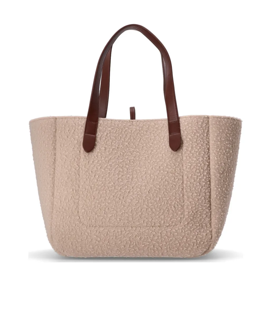 Logo Embroidered Shopper Bag