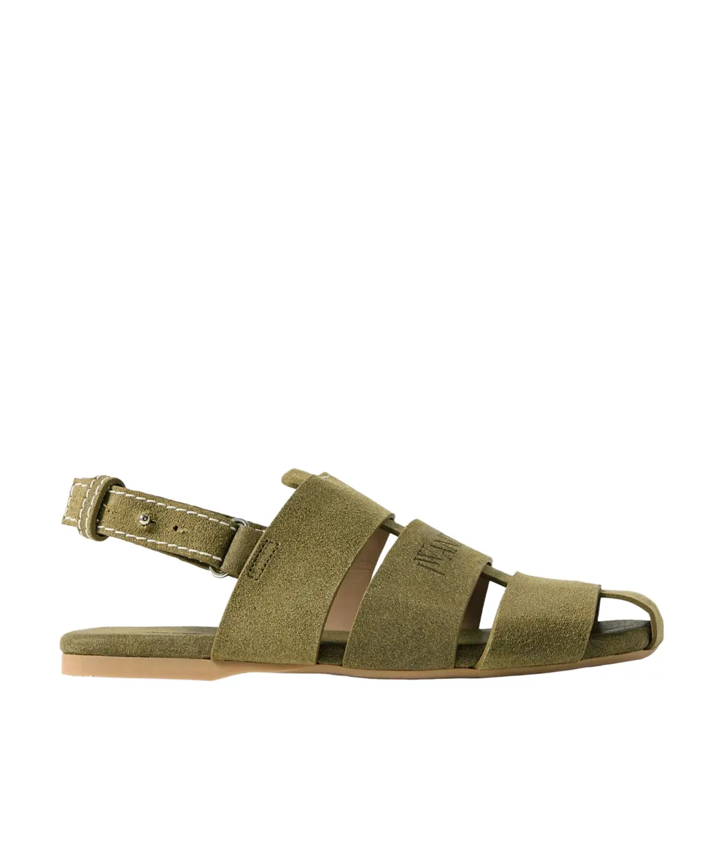 Suede Sandals