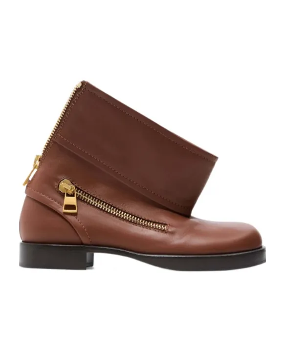 Biker Boot - Leather Ankle Boot