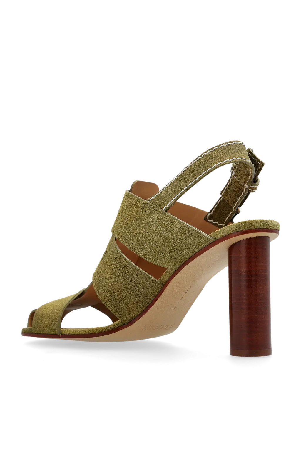 Round Toe High Heel Sandals