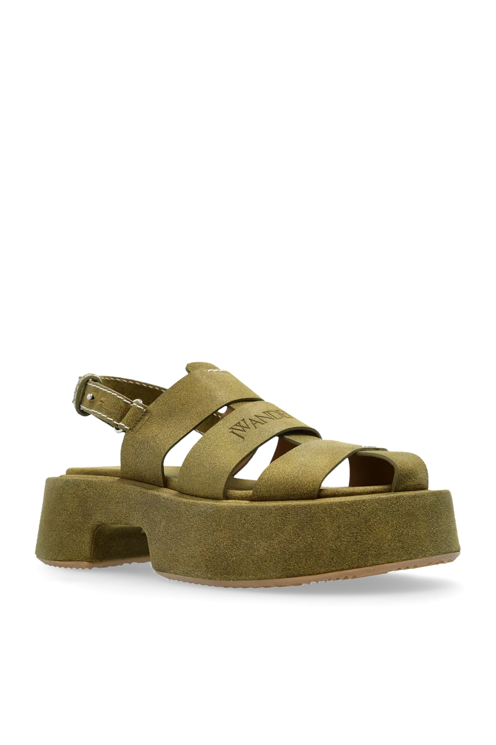 Round Toe Flat Sandals