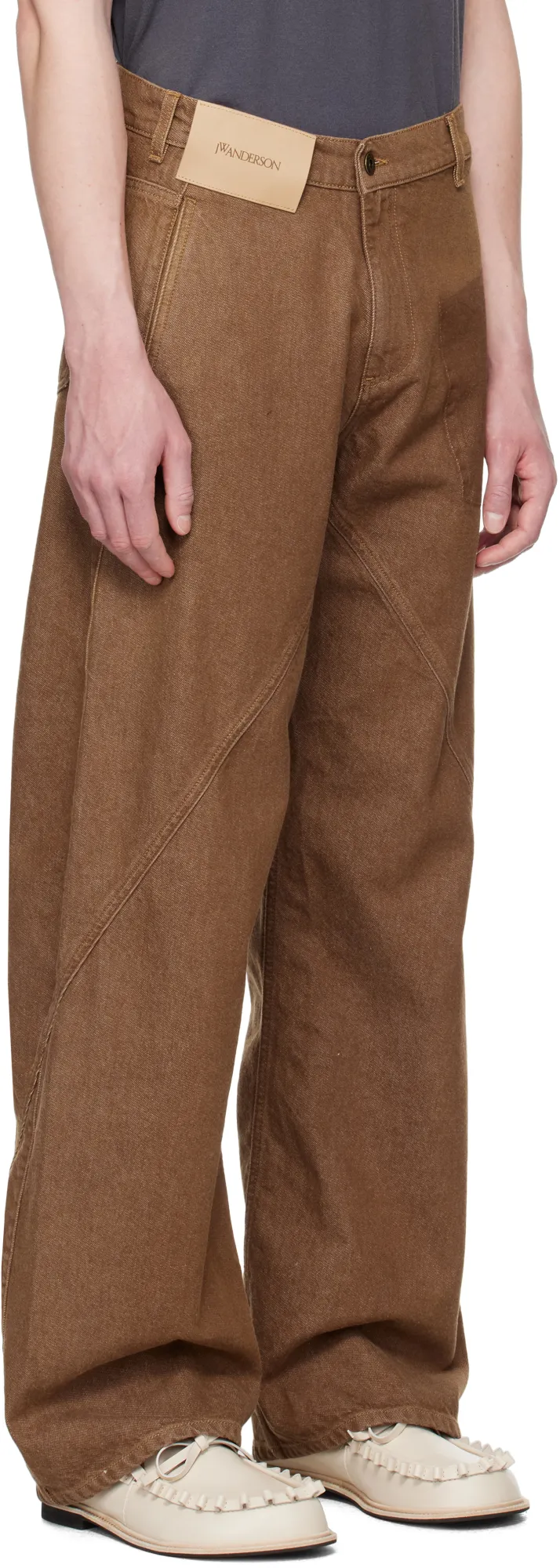 Logo Patch Twisted Workwear Jeans