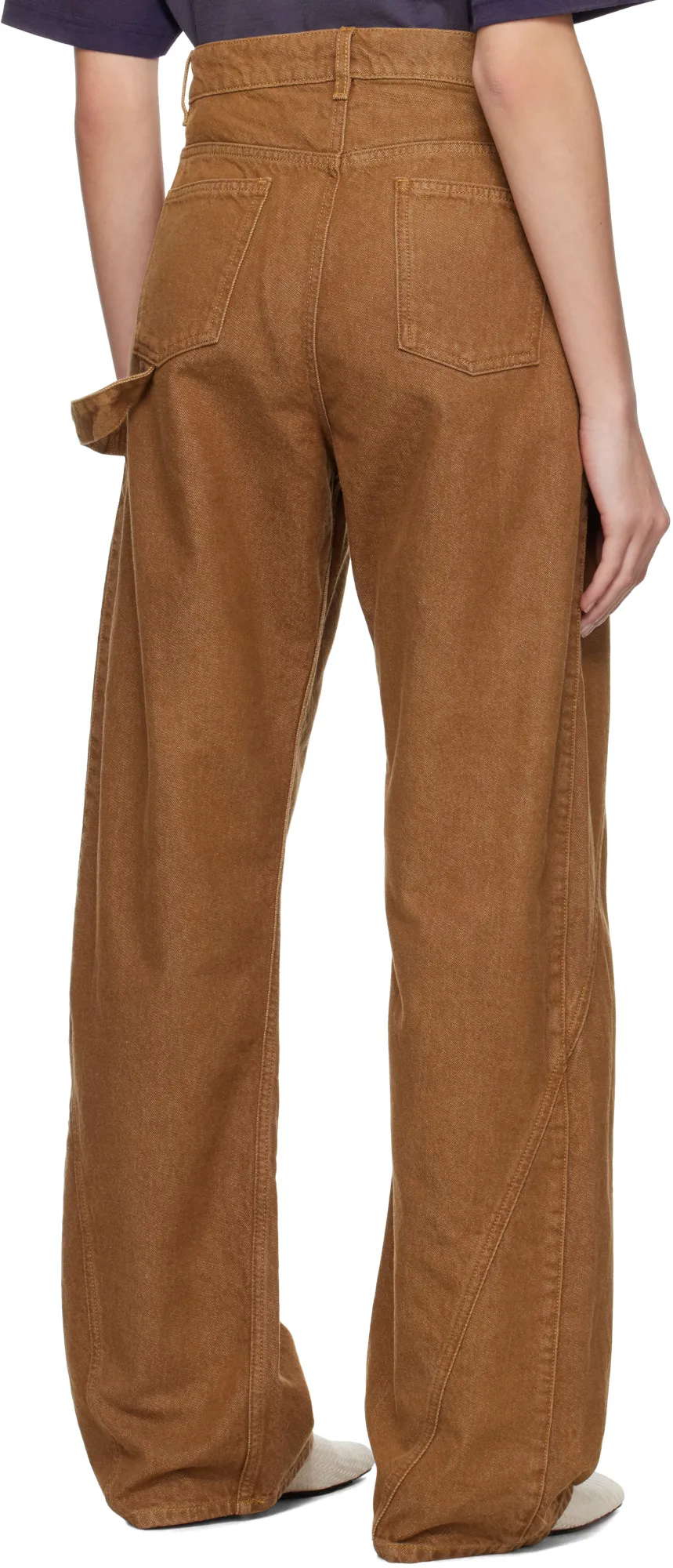 Logo Patch Twisted Workwear Jeans