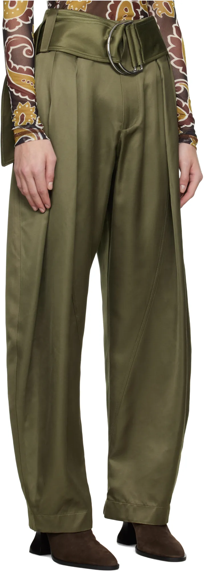 High Waist Casual Pants