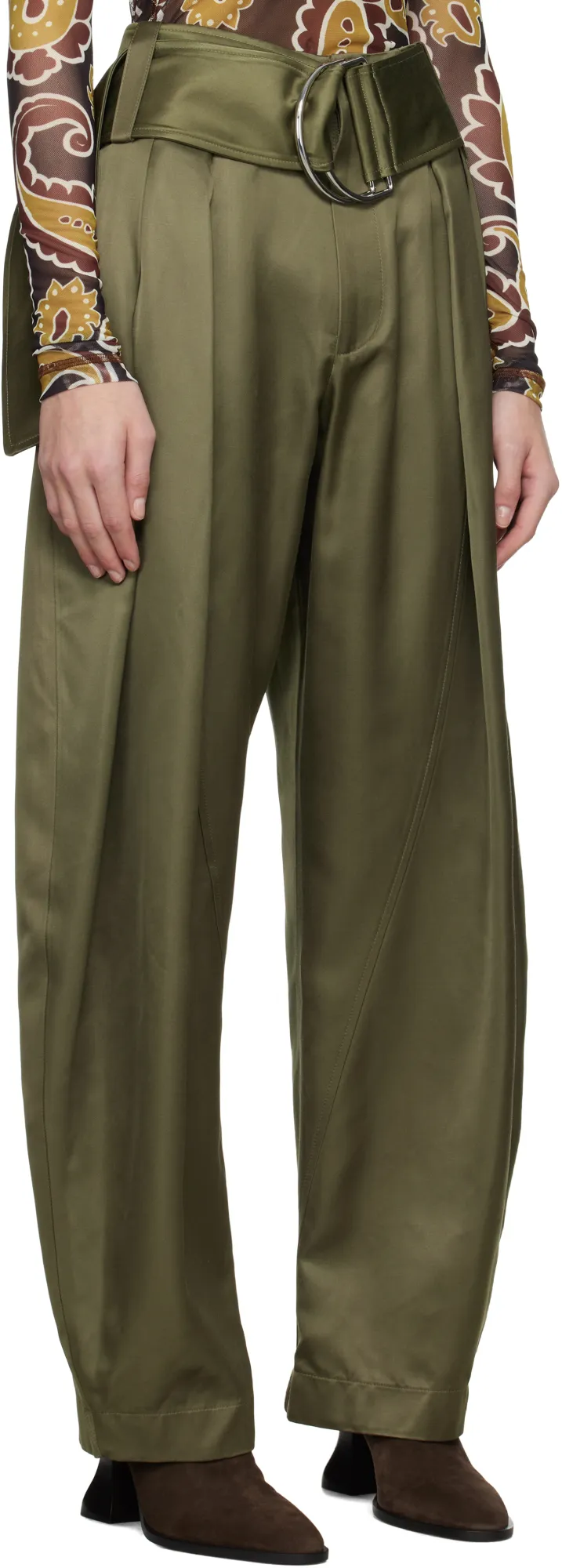 High Waist Casual Pants