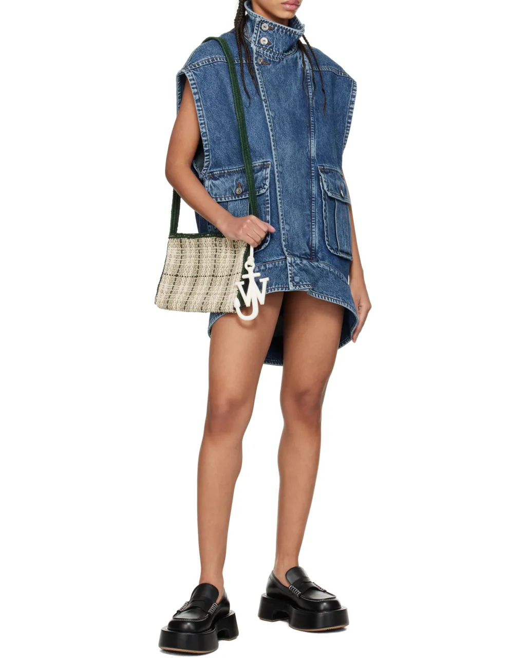Woven Shoulder Bag