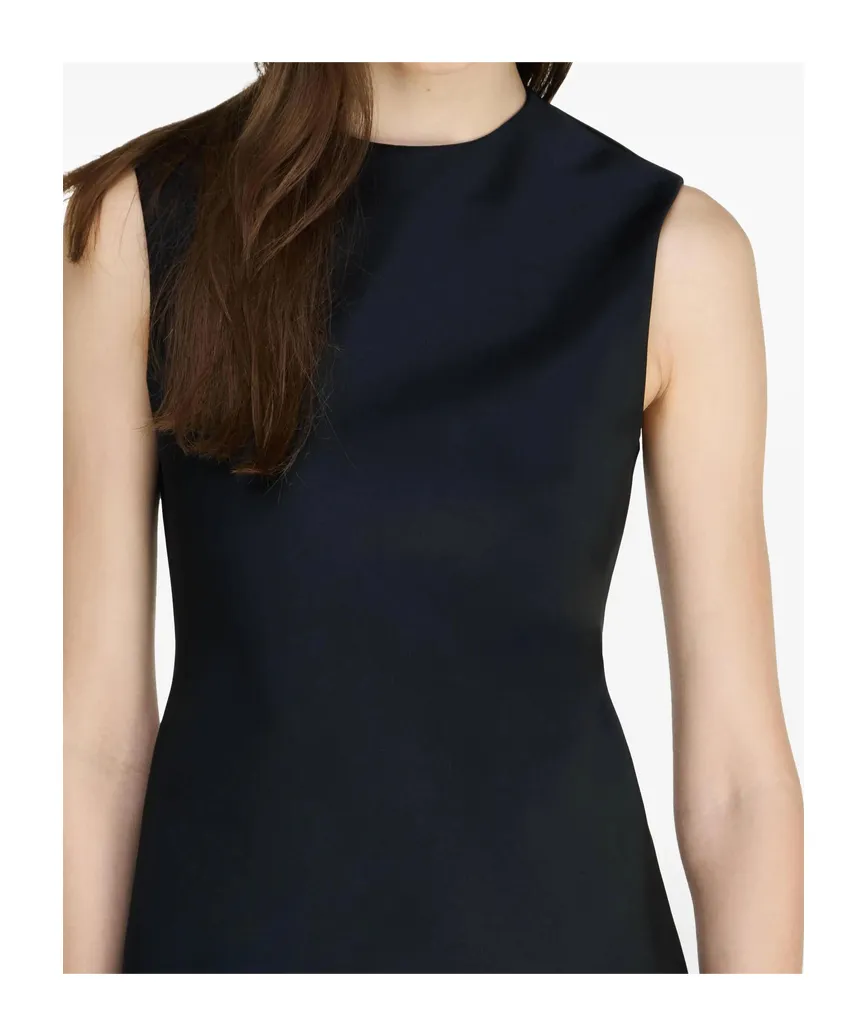 Denim-Twill Mini Dress