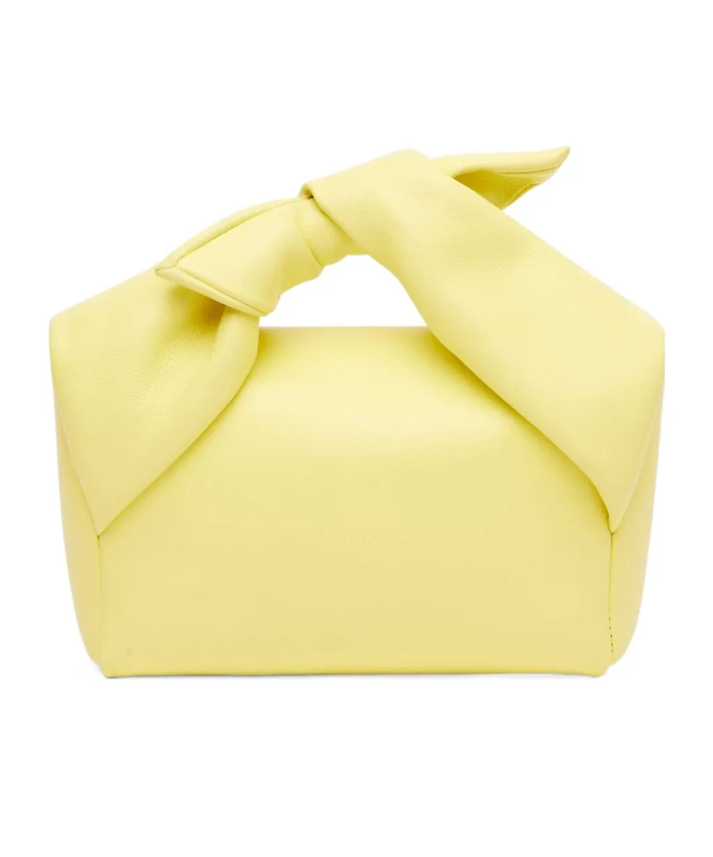 Midium Bow Twister Top Handle Bag