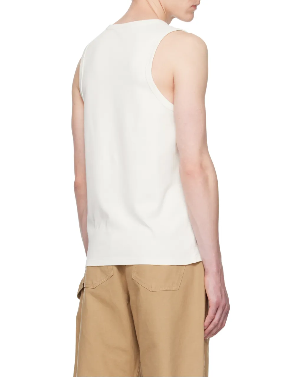 Logo Embroidered Tank Top