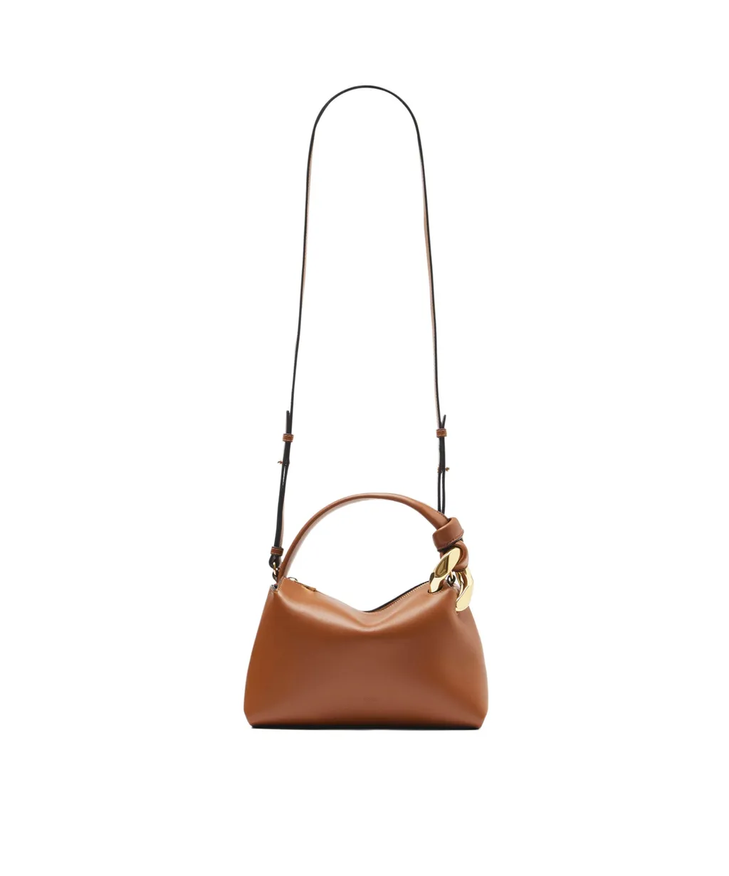 Corner Zip-Up Small Tote Bag