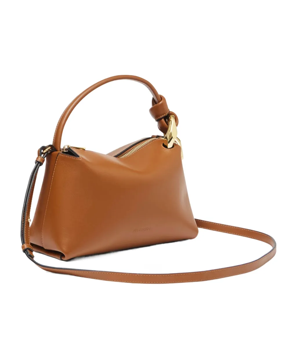 Corner Zip-Up Small Tote Bag