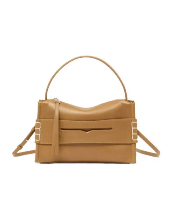 Loafer Zipped Shoulder Bag