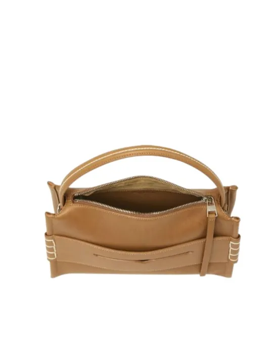 Loafer Zipped Shoulder Bag