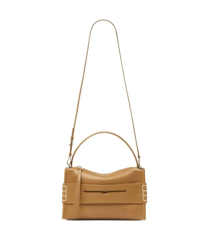 Loafer Zipped Shoulder Bag