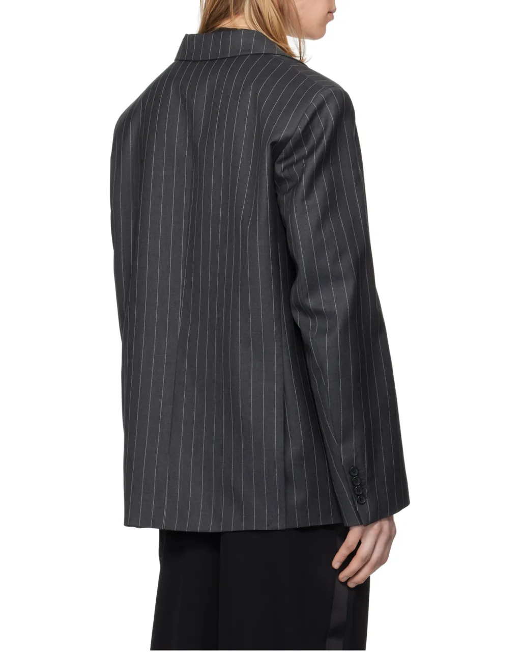 Striped Tailored Blazer