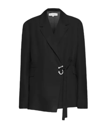 Tailored Wrap Blazer