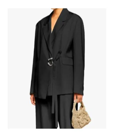 Tailored Wrap Blazer