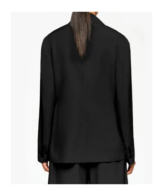 Tailored Wrap Blazer