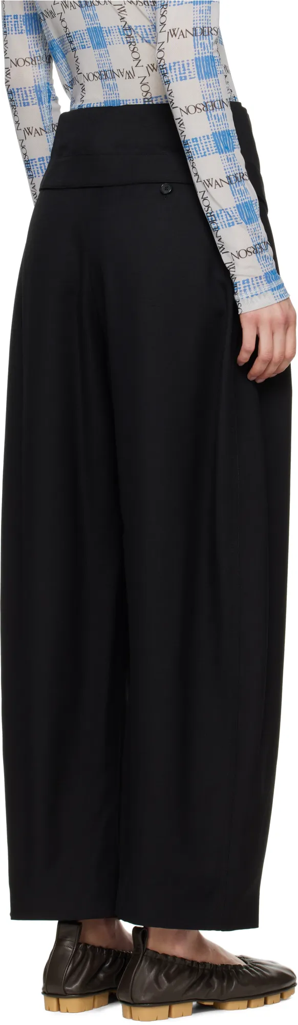 Fold-Over Trousers