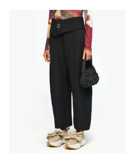 Fold-Over Trousers