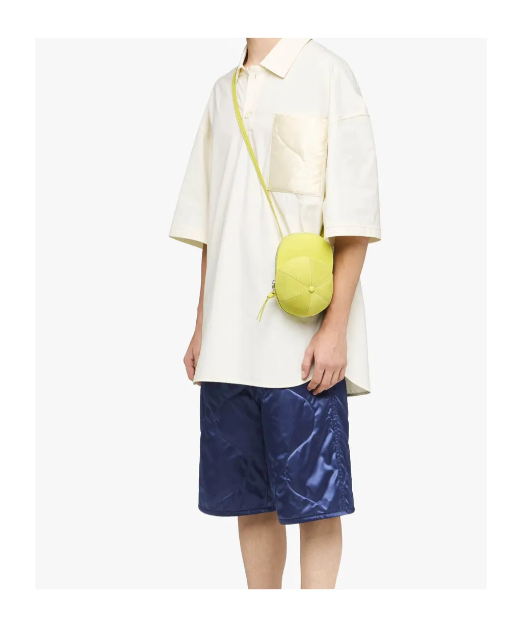 Quilted-Pocket Short-Sleeved Polo Shirt