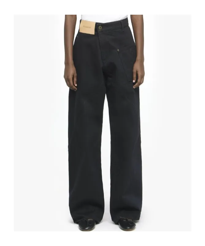 Twisted High Waist Jeans
