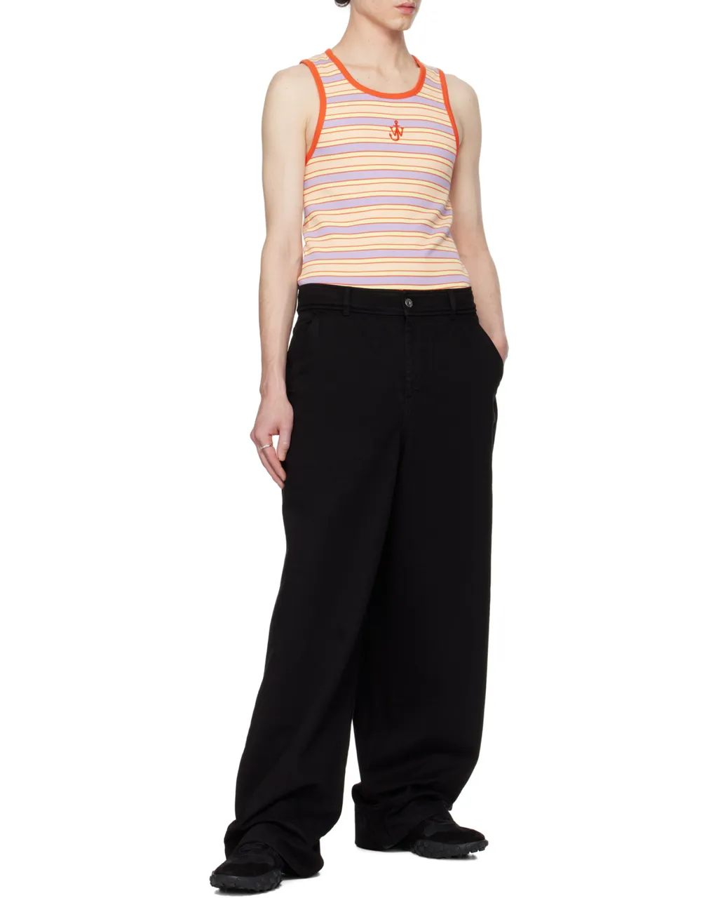 High-Waisted Wide Leg Jeans