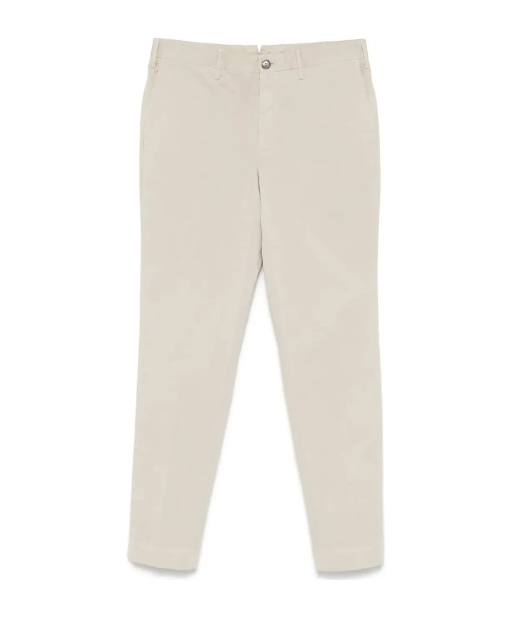 Concealed-Fly Trousers