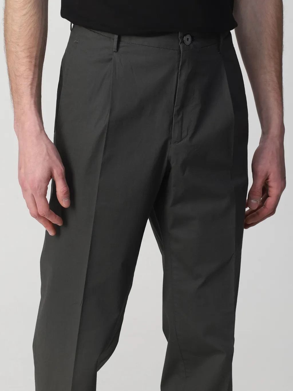 Belt-Loop Casual Pants