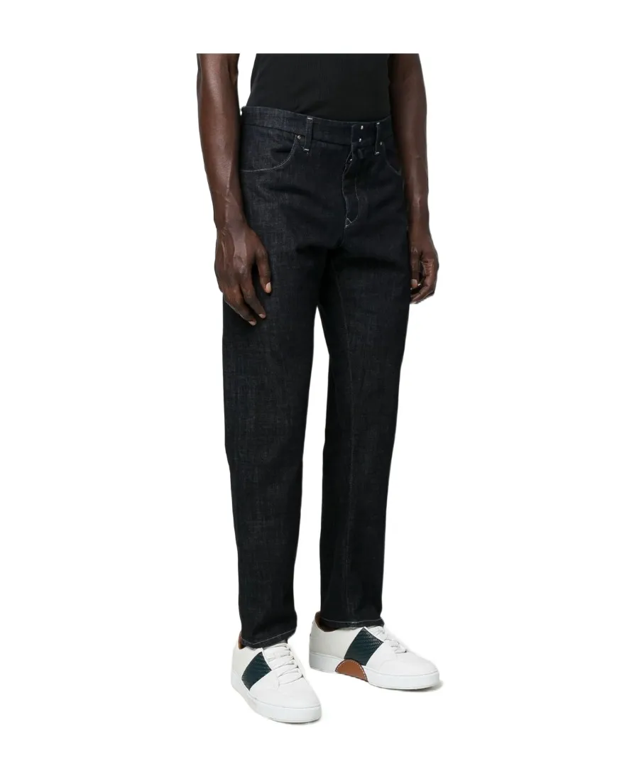 Logo Denim Trousers