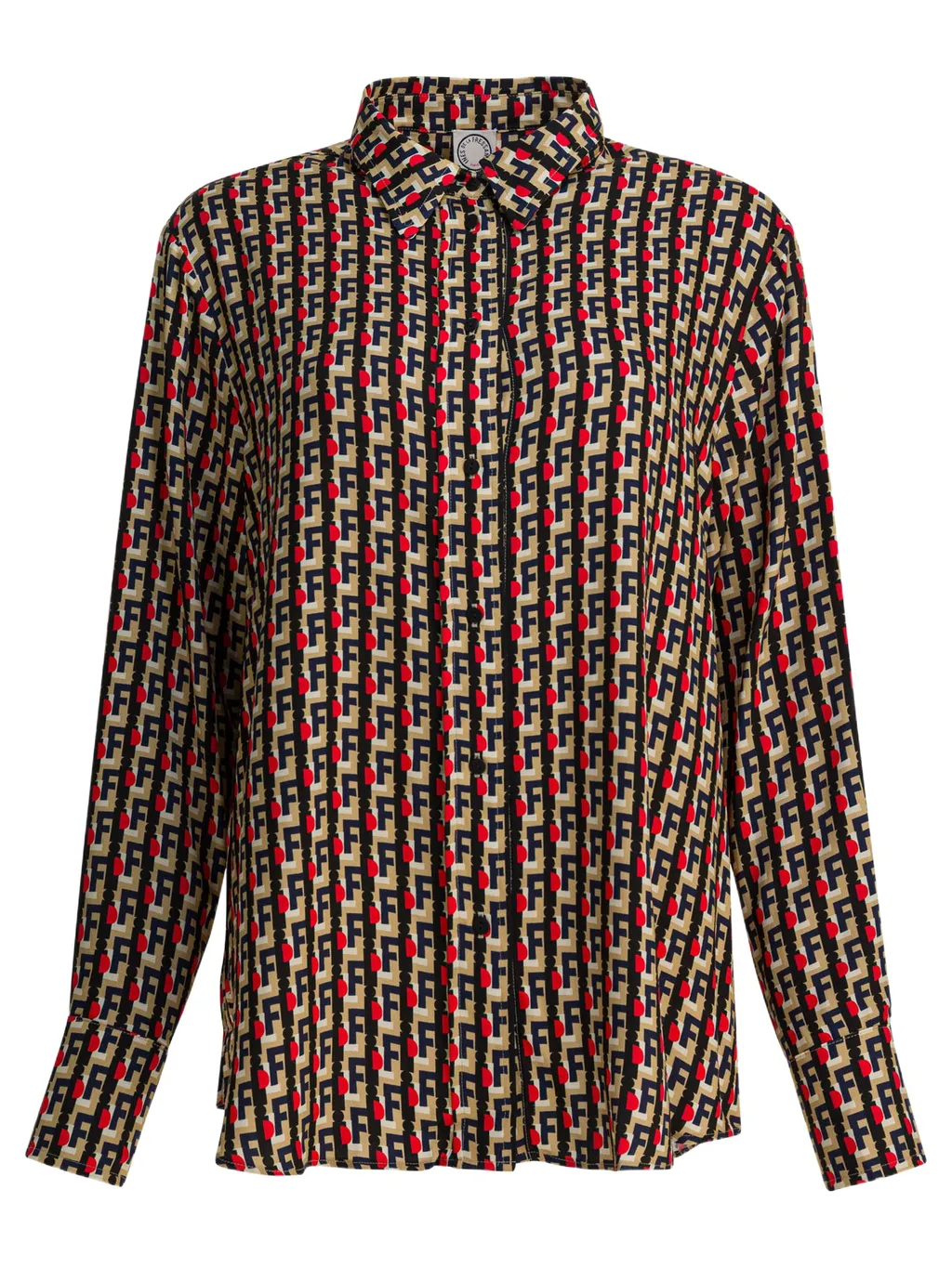 Geometric Print Shirt