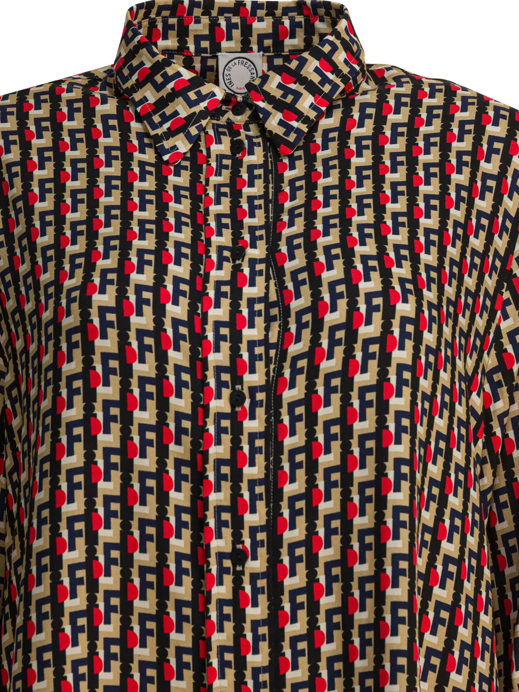 Geometric Print Shirt