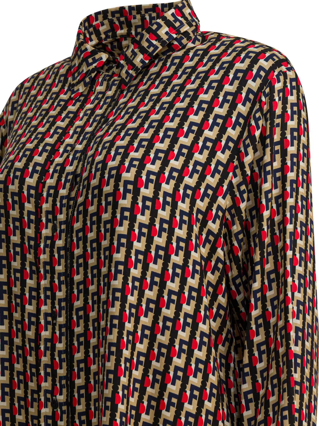 Geometric Print Shirt