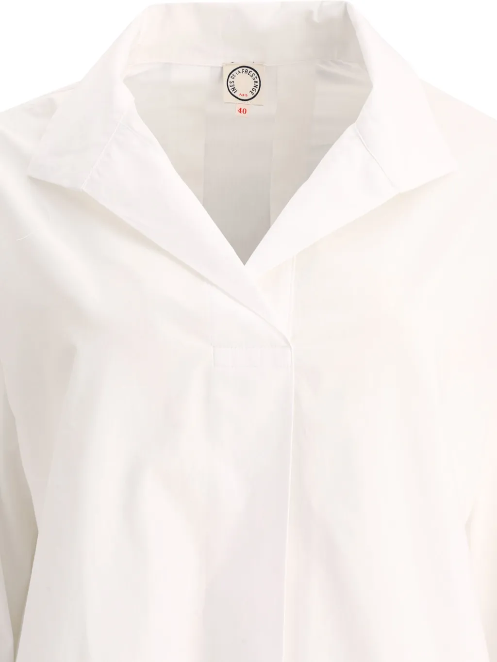 Three-Quarter Sleeve Collared Shirt
