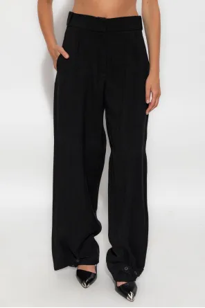 Straight-Leg Casual Pants